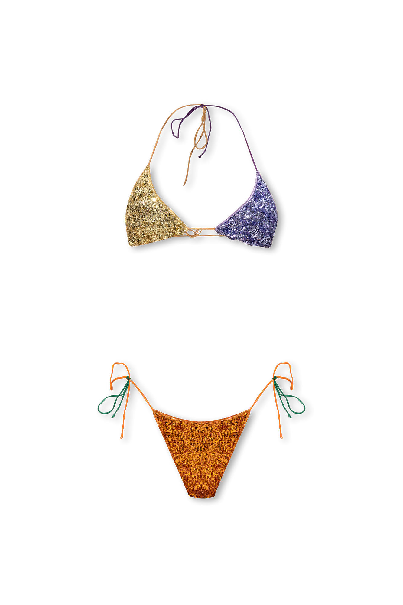 Oseree Bikini with sequins Women's Clothing Vitkac